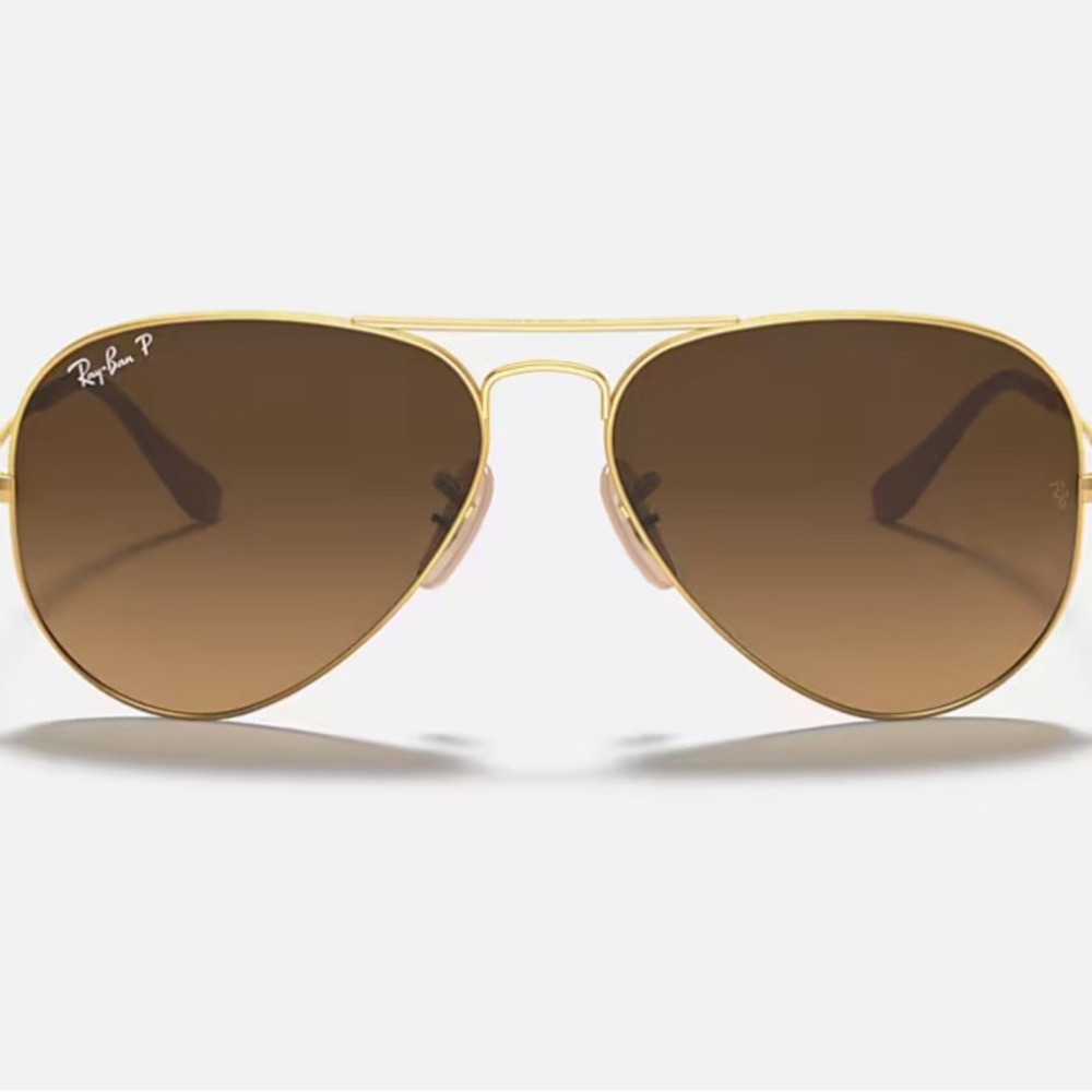 Ray-Ban unisex large metal Aviators